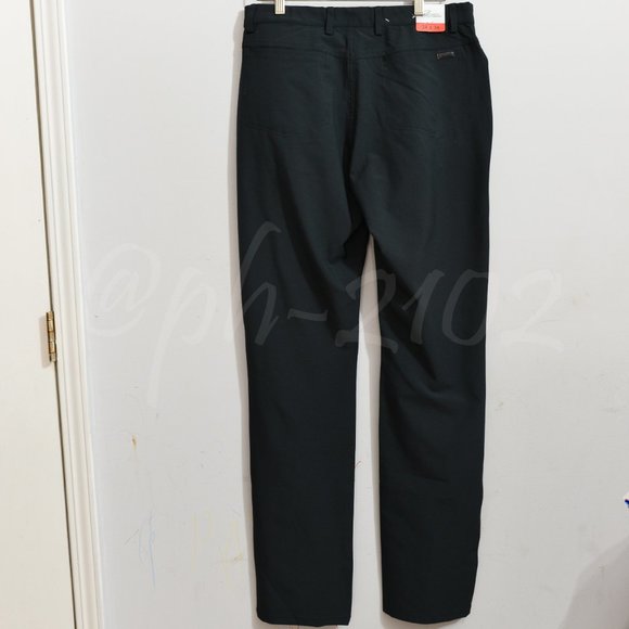 Greg Norman Men's 5 Pocket Pant‎ -Black - Picture 5 of 7